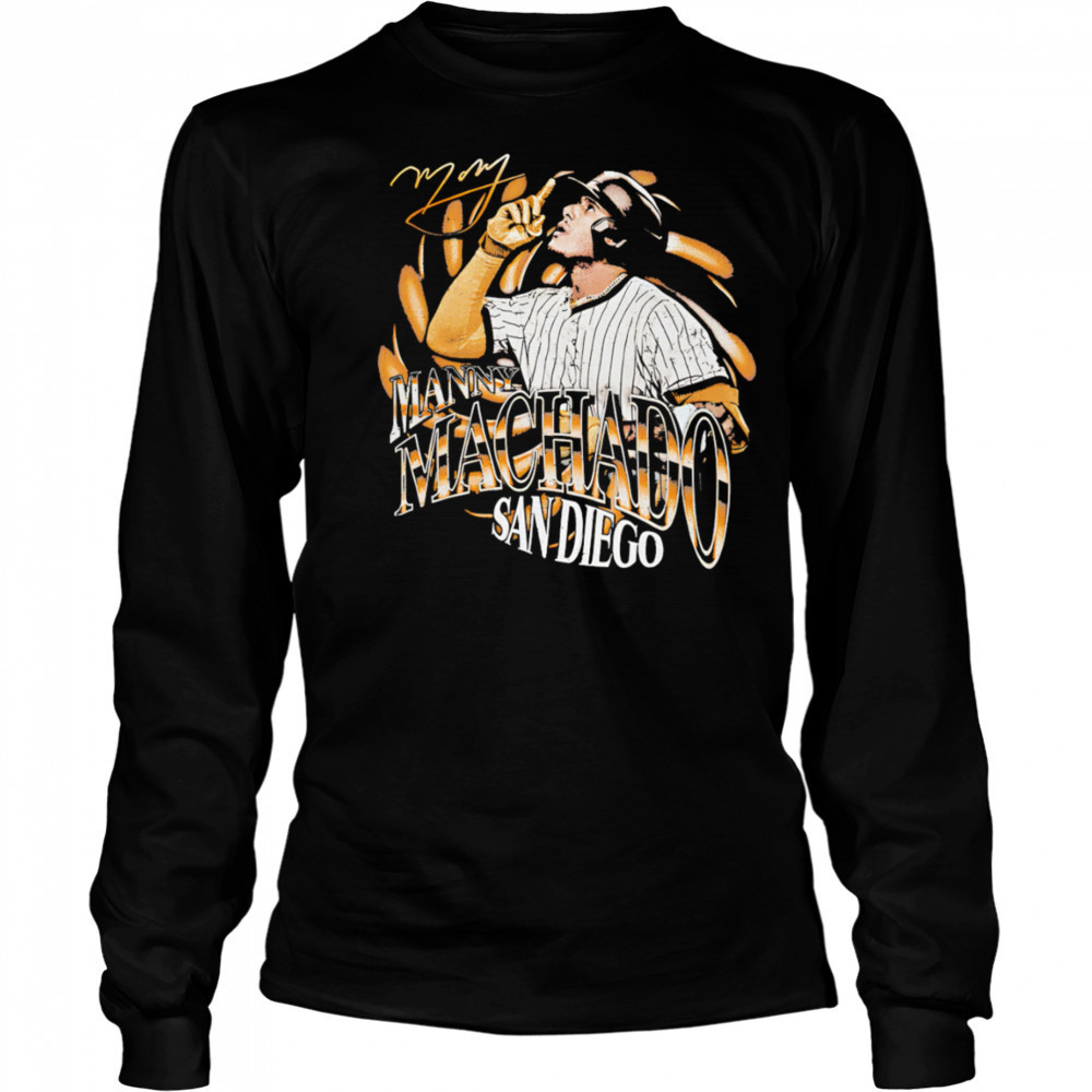 Manny Machado San Diego Grunge shirt Long Sleeved