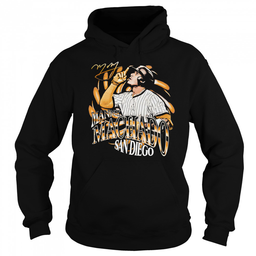 Manny Machado San Diego Grunge shirt Hoodie
