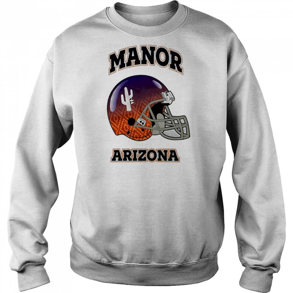 Manor Arizona Helmet NFL shirt Sweatshirt