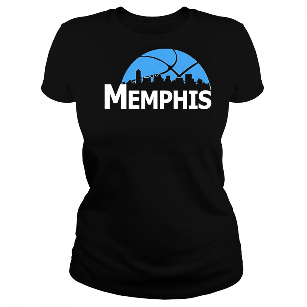Memphis Grizzlies Cityscape Skyline style 2025 shirt Women's T-shirt