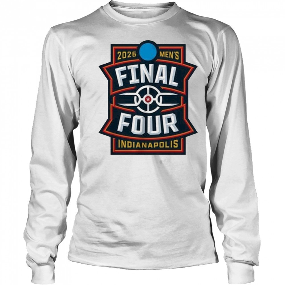 Men’s Final Four Logo Indianapolis 2026 T-Shirt Long Sleeved
