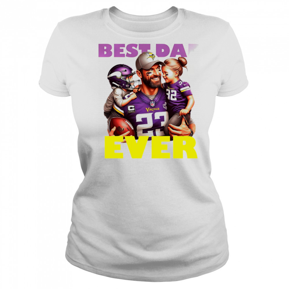 Minnesota Vikings Best Dad Ever shirt Women's T-shirt