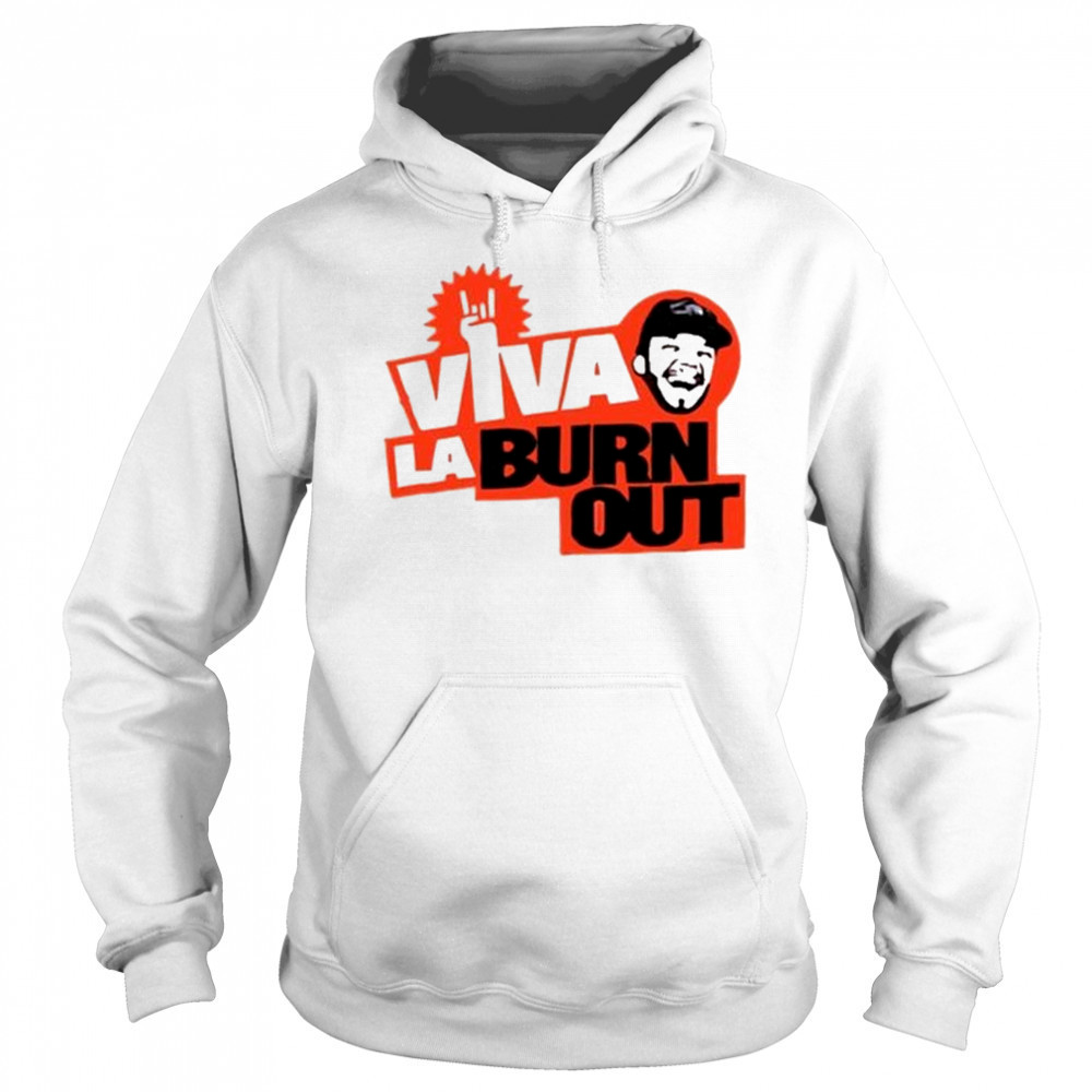 Oliver Francis Viva La Burn Out T-Shirt Hoodie