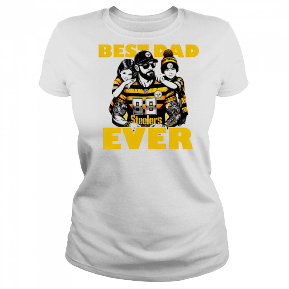 Pittsburgh Steelers Best Dad Ever shirt Women's T-shirt