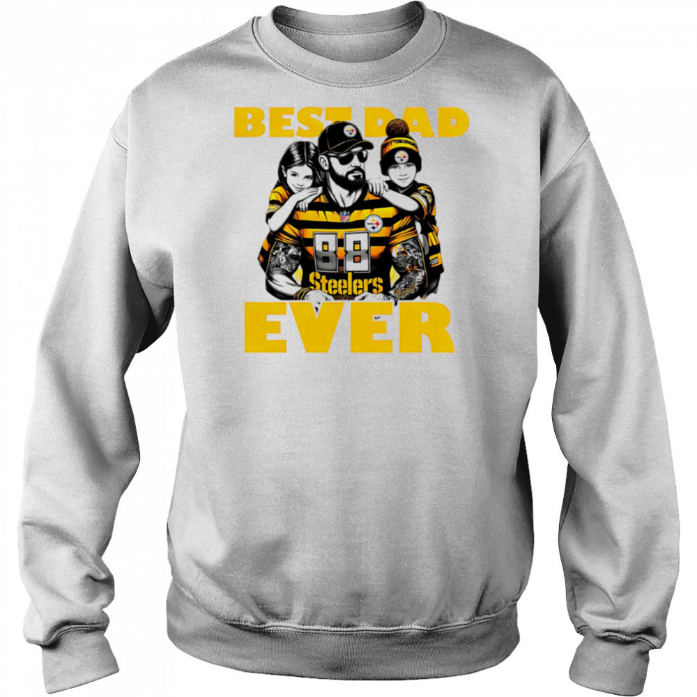 Pittsburgh Steelers Best Dad Ever shirt Sweatshirt