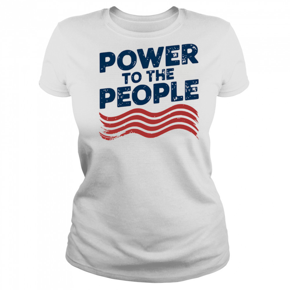 Power To The People vintage shirt Women's T-shirt