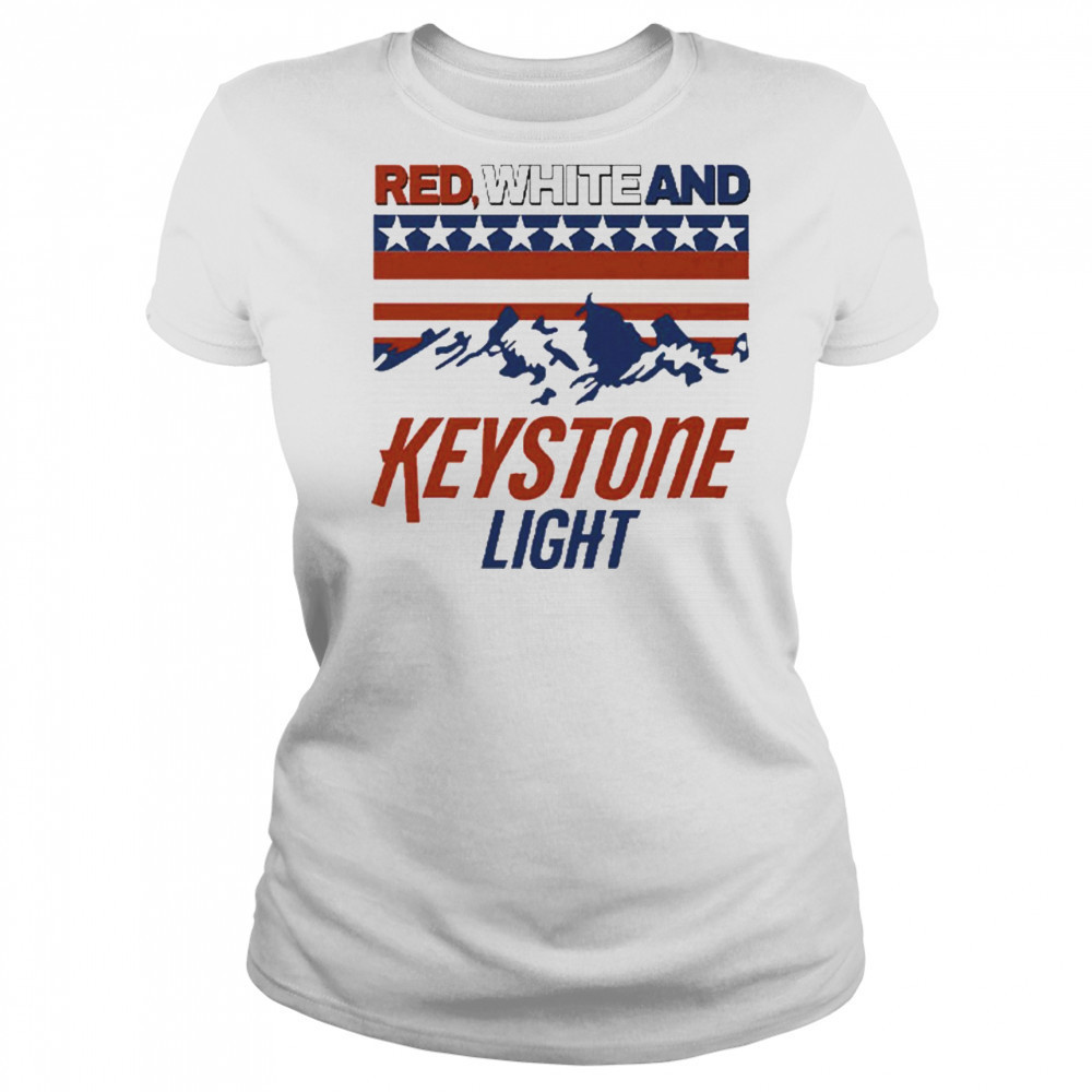 Red White And Keystone Light 4th Of July T-Shirt Women's T-shirt