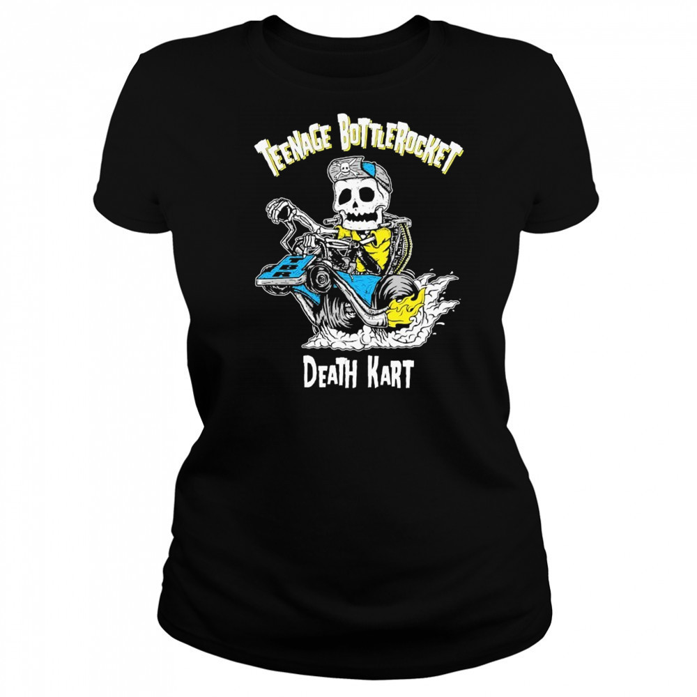 Teenage Bottlerocket Death Kart Skeleton T-shirt Women's T-shirt