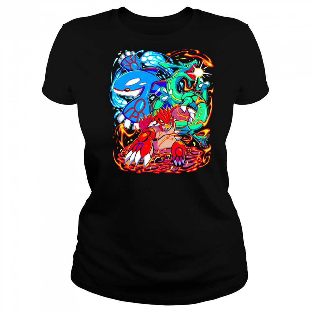 Weather Trio Pokemon graphic shirt Women's T-shirt