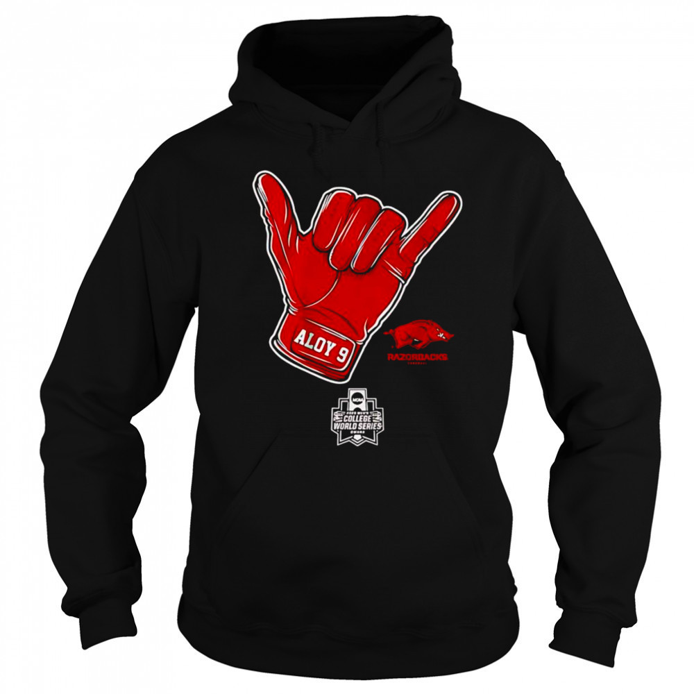 Wehiwa Aloy CWS Shaka Arkansas baseball shirt Hoodie