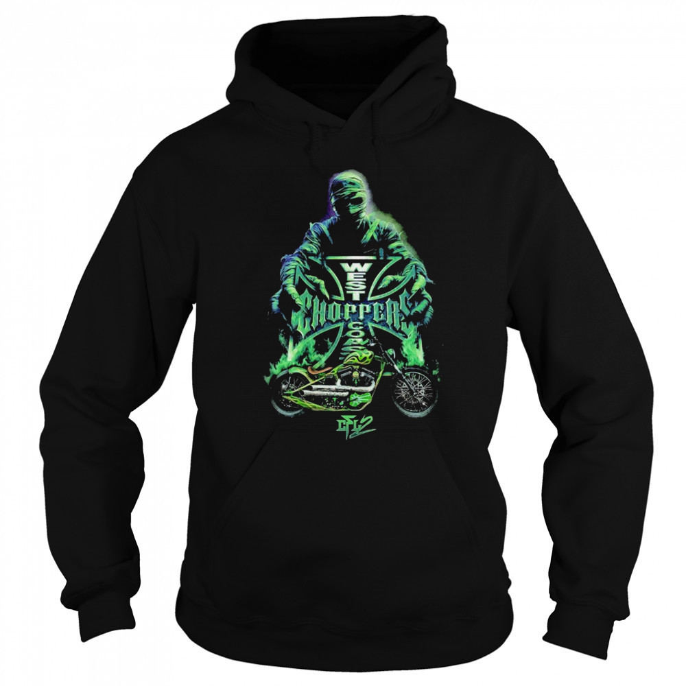 West Coast Choppers Tied Up Motor T-shirt Hoodie