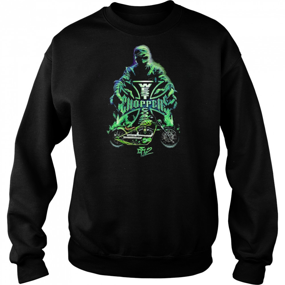 West Coast Choppers Tied Up Motor T-shirt Sweatshirt