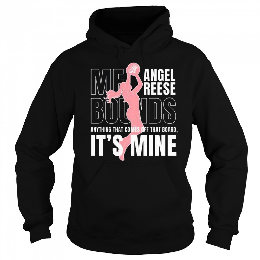 Angel Reese Mebounds Silhouette Shirt Hoodie