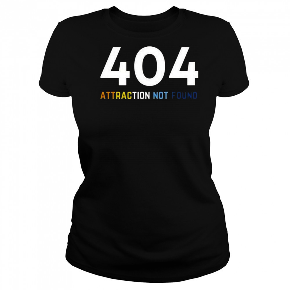 Aroace Lgbtq 404 Attraction Not Found Shirt Women's T-shirt