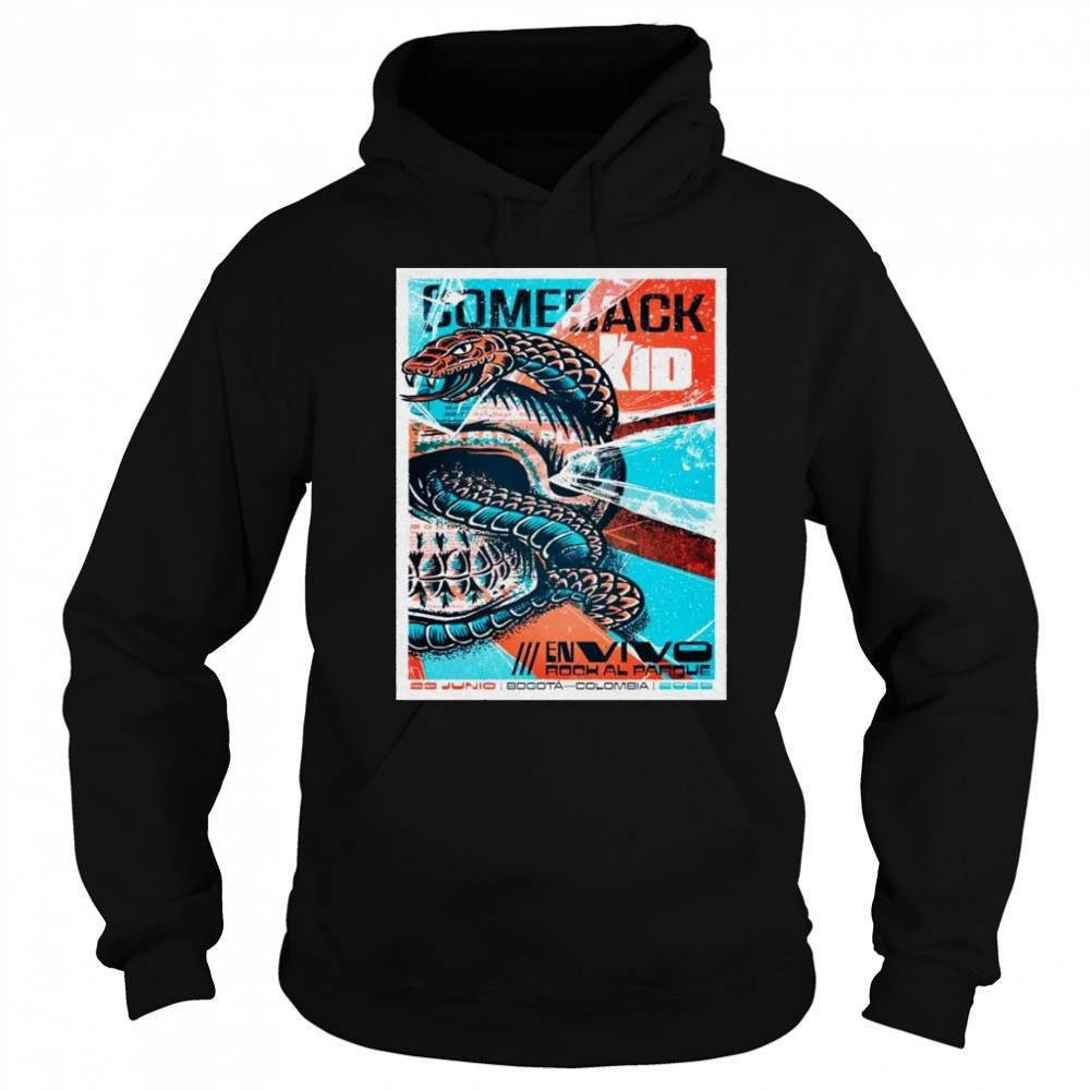 Comeback Kid June 23 2025 In Bogota Colombia Shirt Hoodie