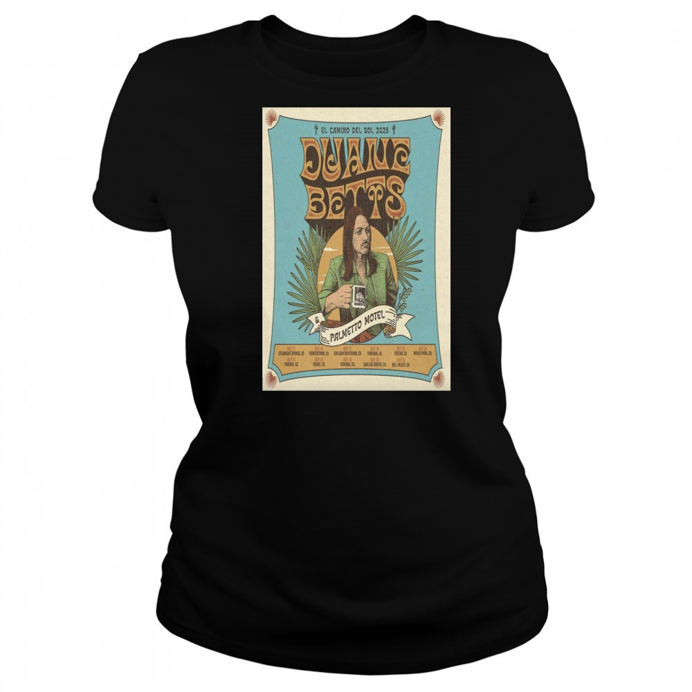 Duane Betts El Camino Del Sol 2025 Tour Poster T-Shirt Women's T-shirt