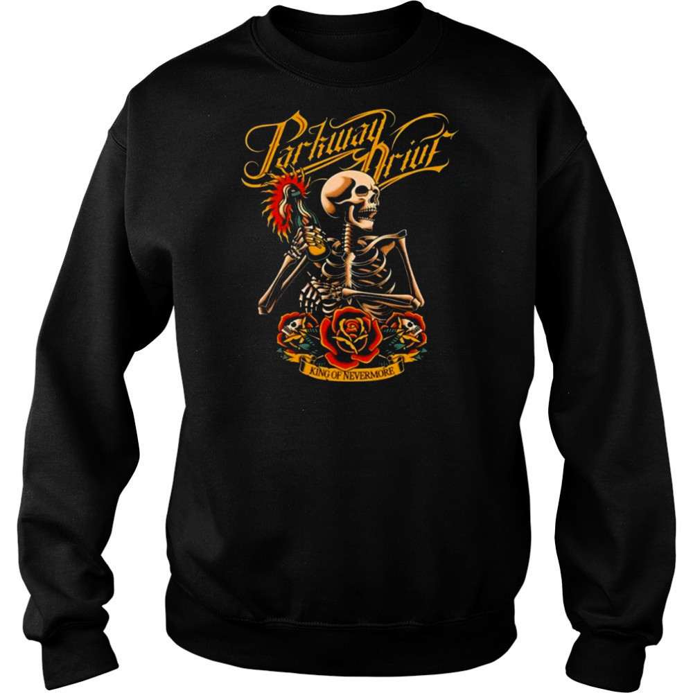 Flagship Parkway Drive Molotov Skeleton Shirt Sweatshirt