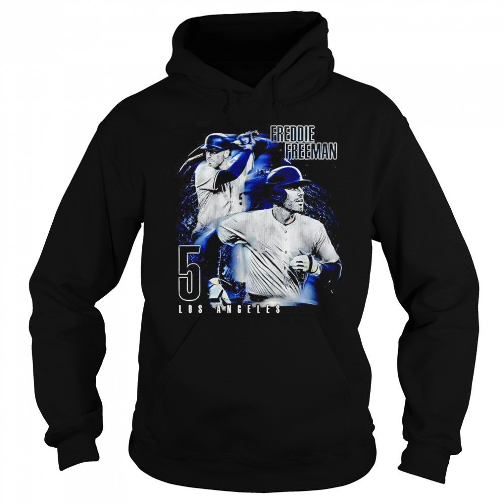 Freddie Freeman Los Angeles Dodgers grunge shirt Hoodie