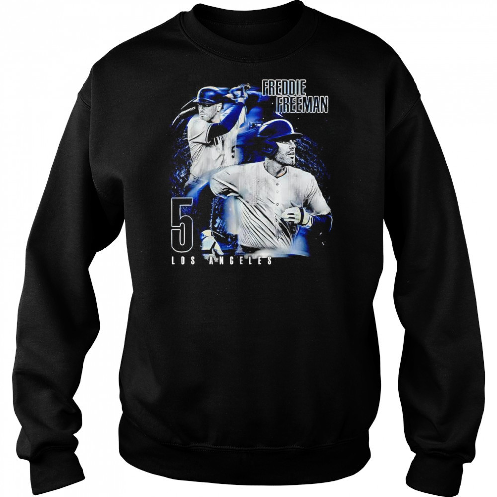 Freddie Freeman Los Angeles Dodgers grunge shirt Sweatshirt
