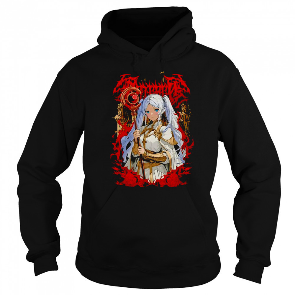 Frieren Heavy Metal Hoodie