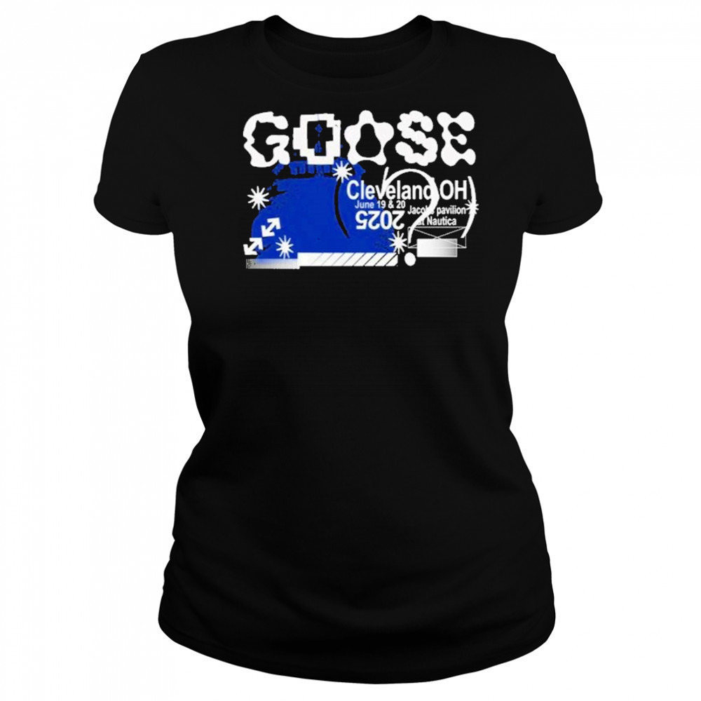 Goose June 19-20 2025 Cleveland, OH Jacobs Pavilion T-Shirt Women's T-shirt