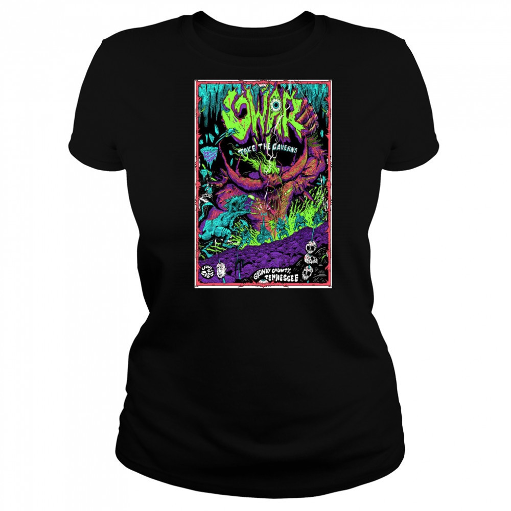 GWAR The Caverns June 21 2025 Poster T-Shirt Women's T-shirt
