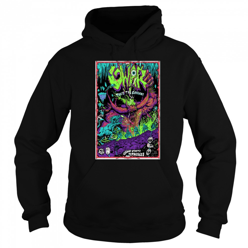 GWAR The Caverns June 21 2025 Poster T-Shirt Hoodie