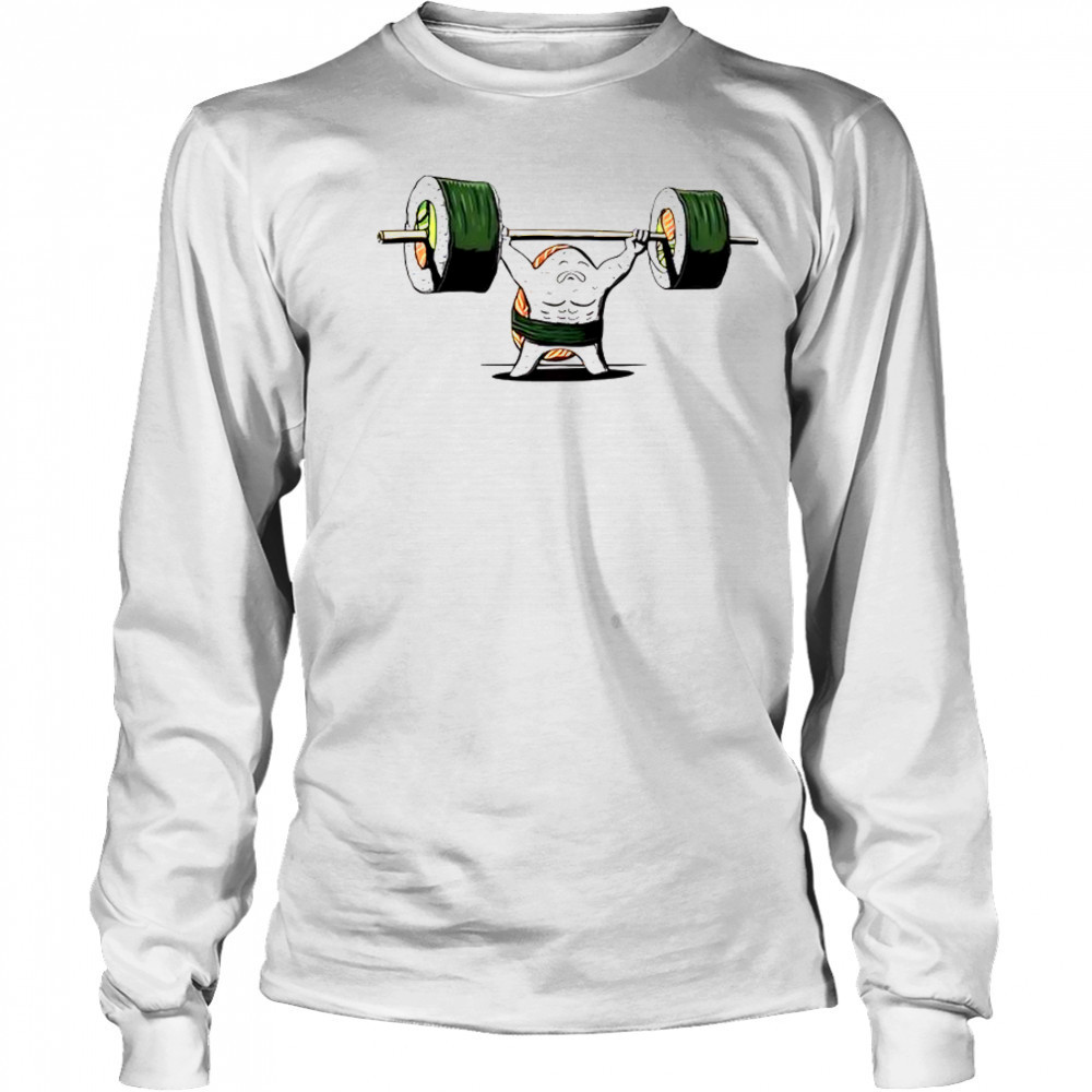 Healthy Food Gym T-Shirt Long Sleeved