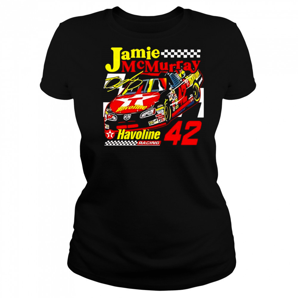 Jamie Mcmurray 42 Havoline racing shirt Women's T-shirt