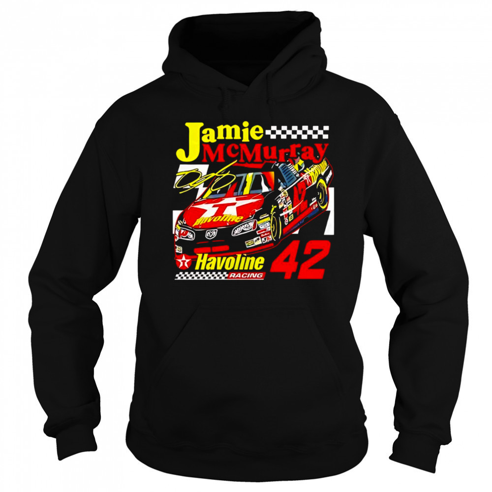 Jamie Mcmurray 42 Havoline racing shirt Hoodie