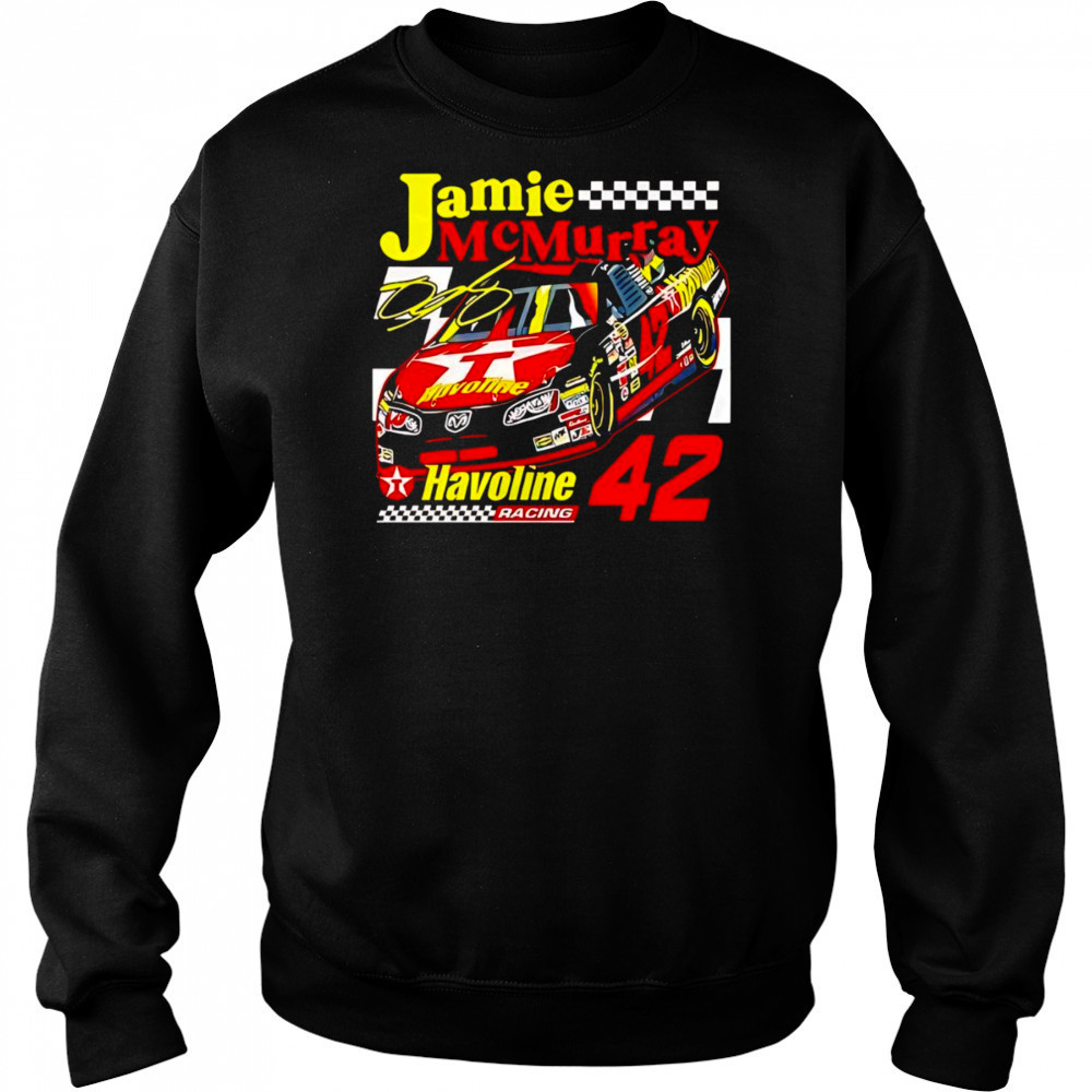 Jamie Mcmurray 42 Havoline racing shirt Sweatshirt
