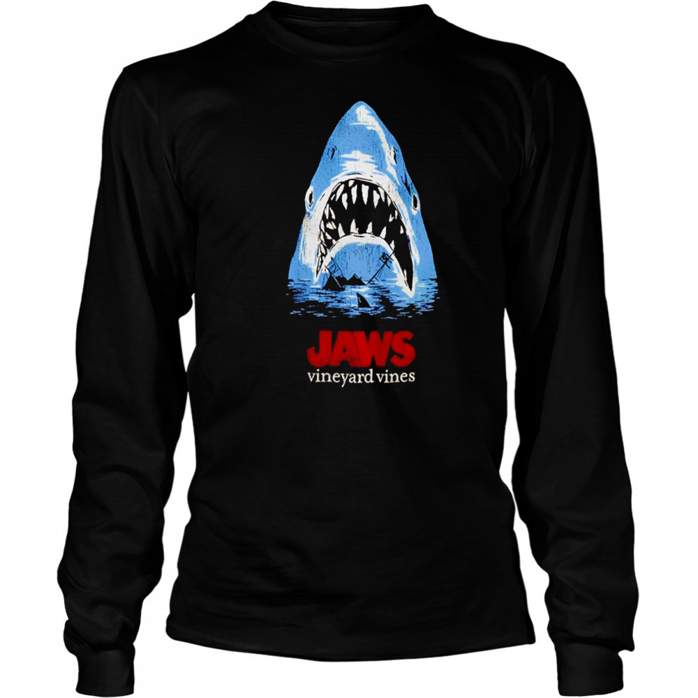 JAWS x vineyard vines Shark Breach Short T-Shirt Long Sleeved