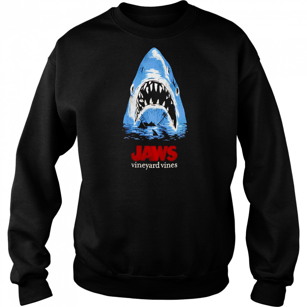 JAWS x vineyard vines Shark Breach Short T-Shirt Sweatshirt