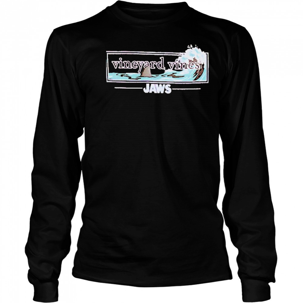 JAWS x vineyard vines Shark Fin Short T-Shirt Long Sleeved