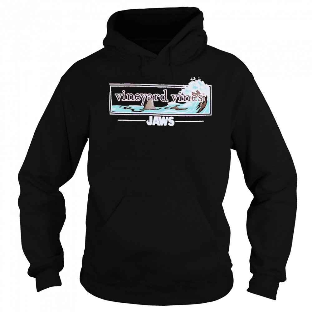JAWS x vineyard vines Shark Fin Short T-Shirt Hoodie