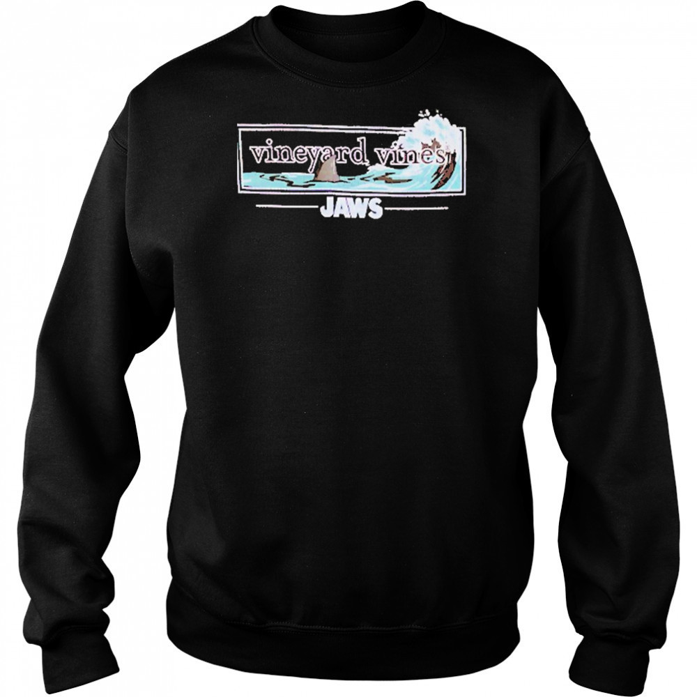 JAWS x vineyard vines Shark Fin Short T-Shirt Sweatshirt