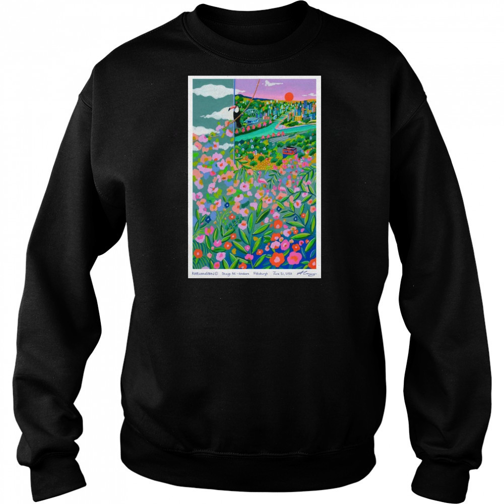 Khruangbin Stage AE Pittsburgh June 21 2025 Poster T-Shirt Sweatshirt