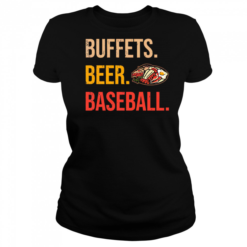 Las Vegas Belly Busters Buffets Beer Baseball shirt Women's T-shirt