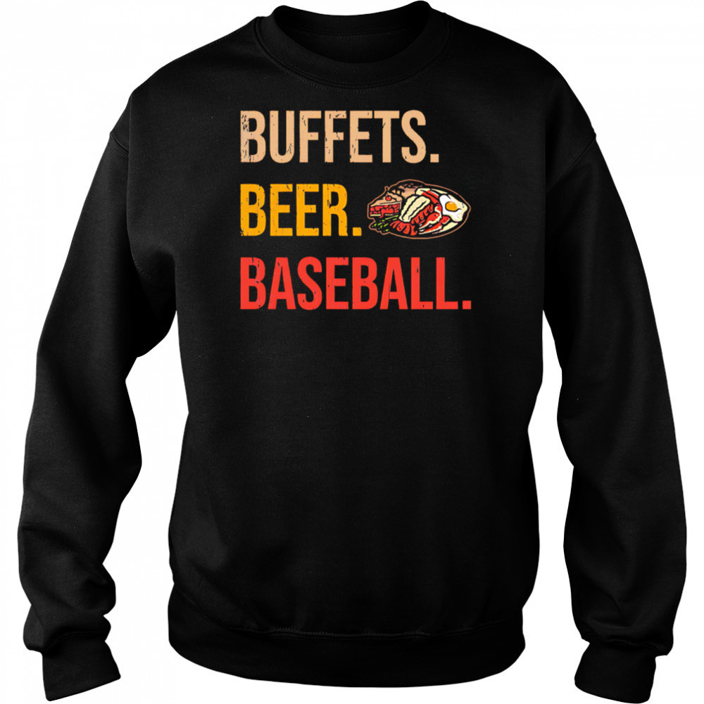 Las Vegas Belly Busters Buffets Beer Baseball shirt Sweatshirt