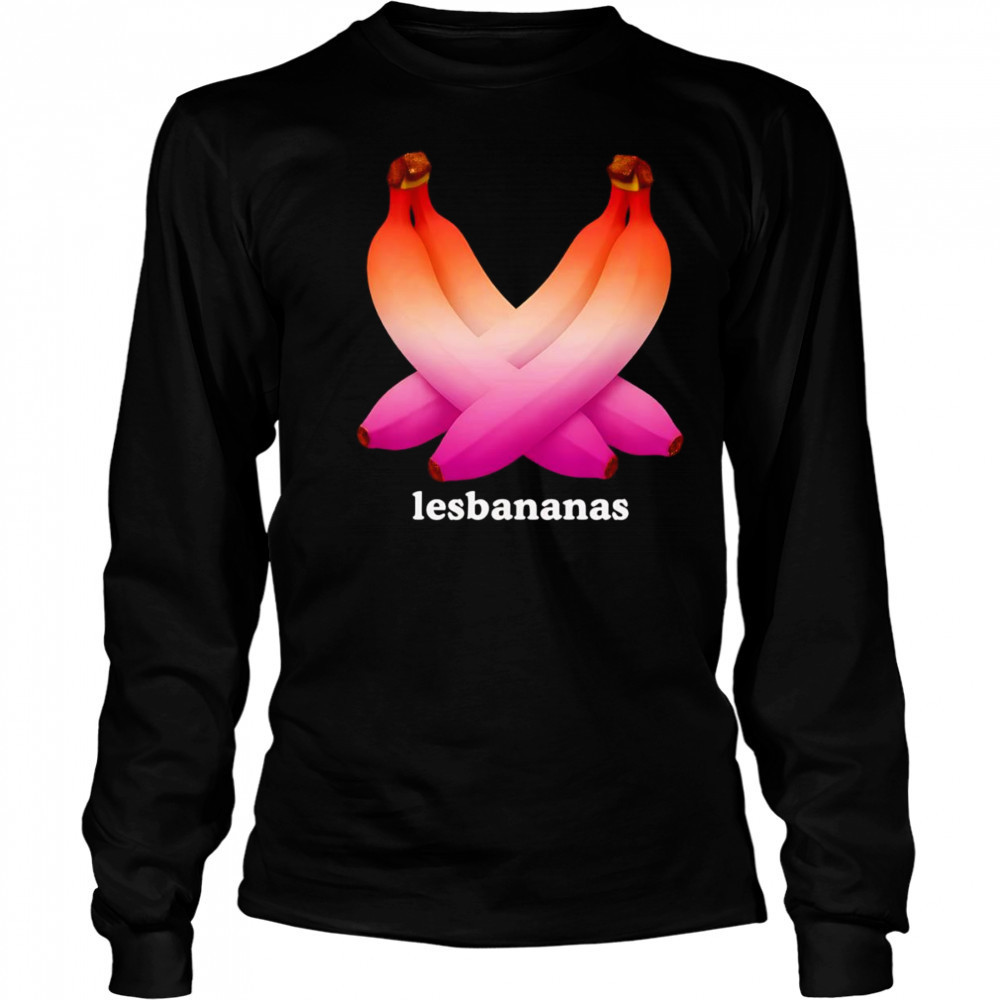 Lesbananas graphic shirt Long Sleeved