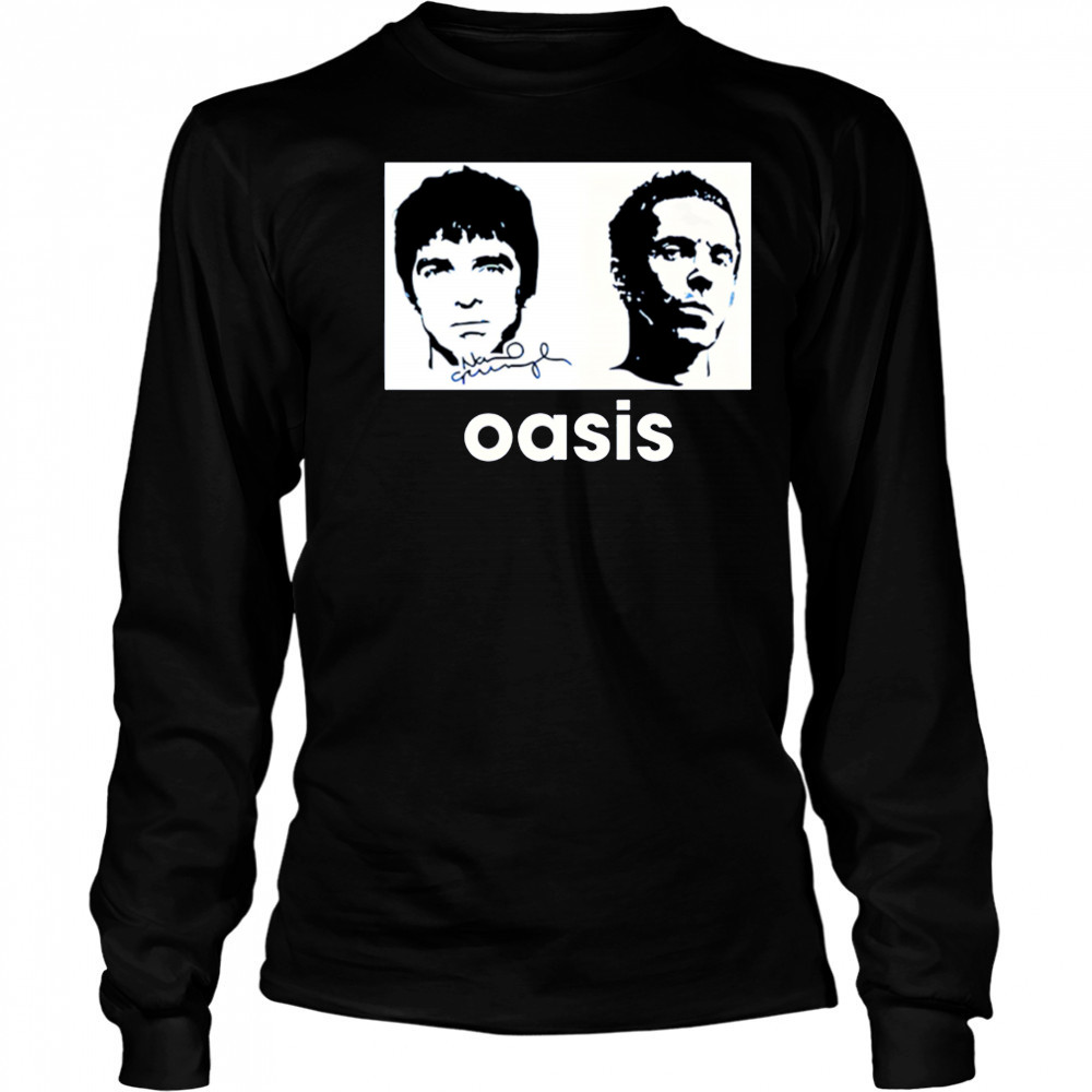 Liam and Noel Gallagher vintage shirt Long Sleeved