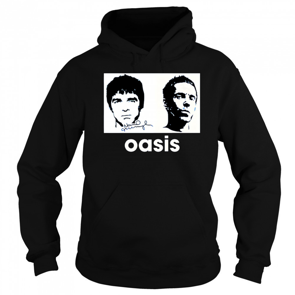 Liam and Noel Gallagher vintage shirt Hoodie