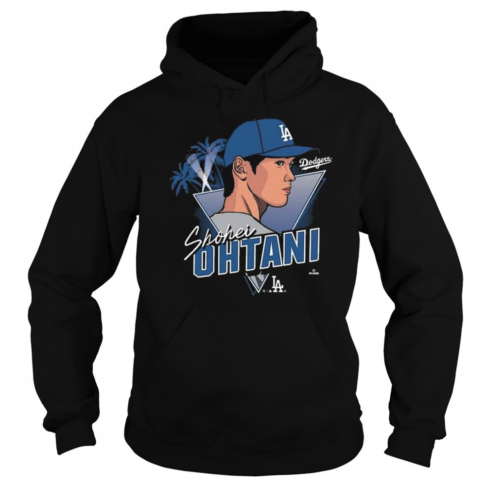 Los Angeles Dodgers Shohei Ohtani Player Caricature Franklin 2025 Shirt Hoodie