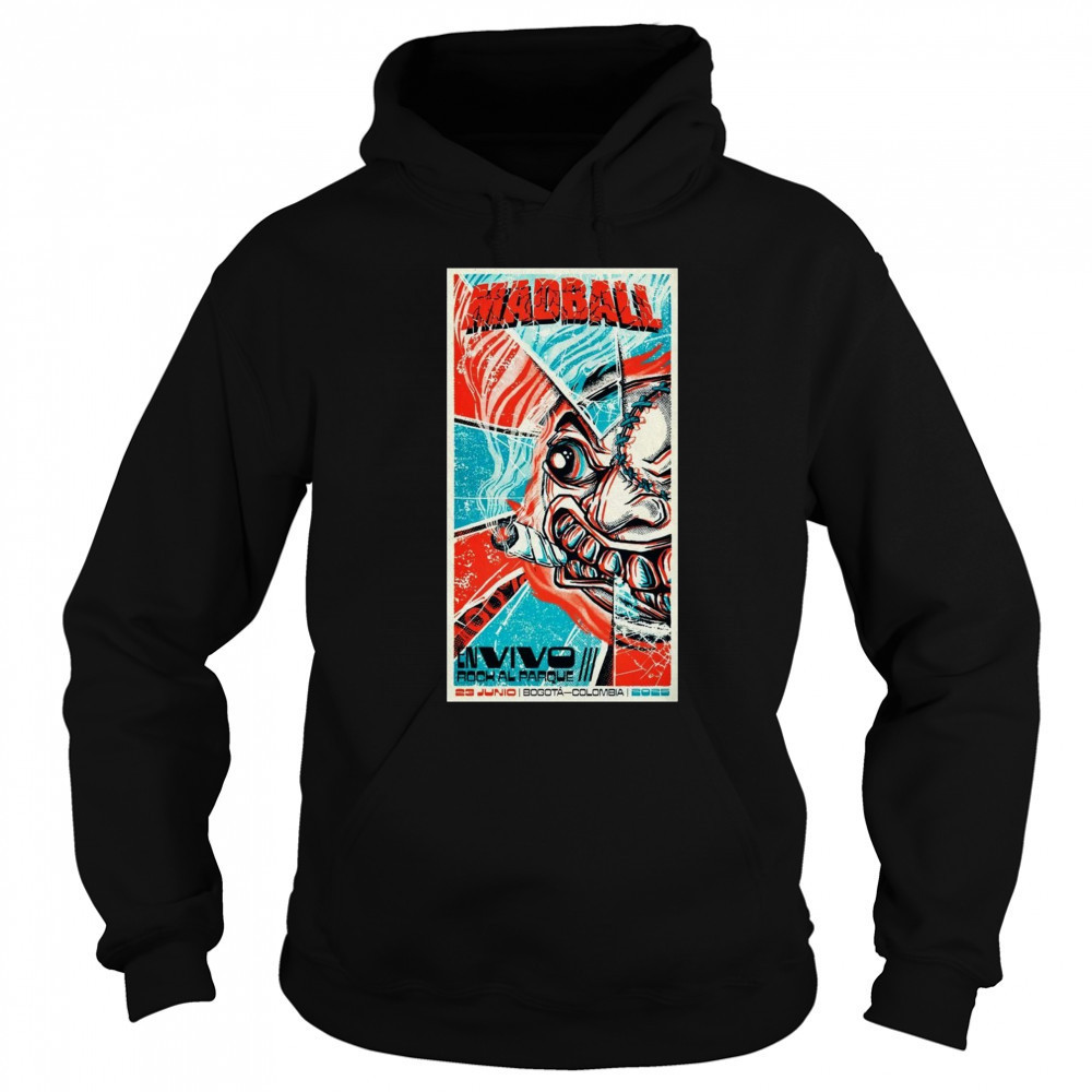 Madball NYHC June 23 2025 En Vivo Rock AL Parque In Bogota Colombia Poster T-Shirt Hoodie