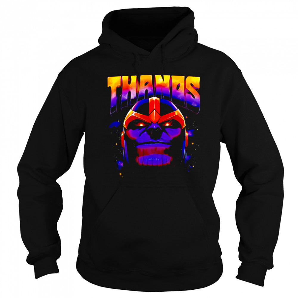 Marvel Thanos Face shirt Hoodie