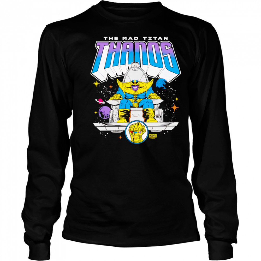 Marvel Thanos Mad Titan shirt Long Sleeved