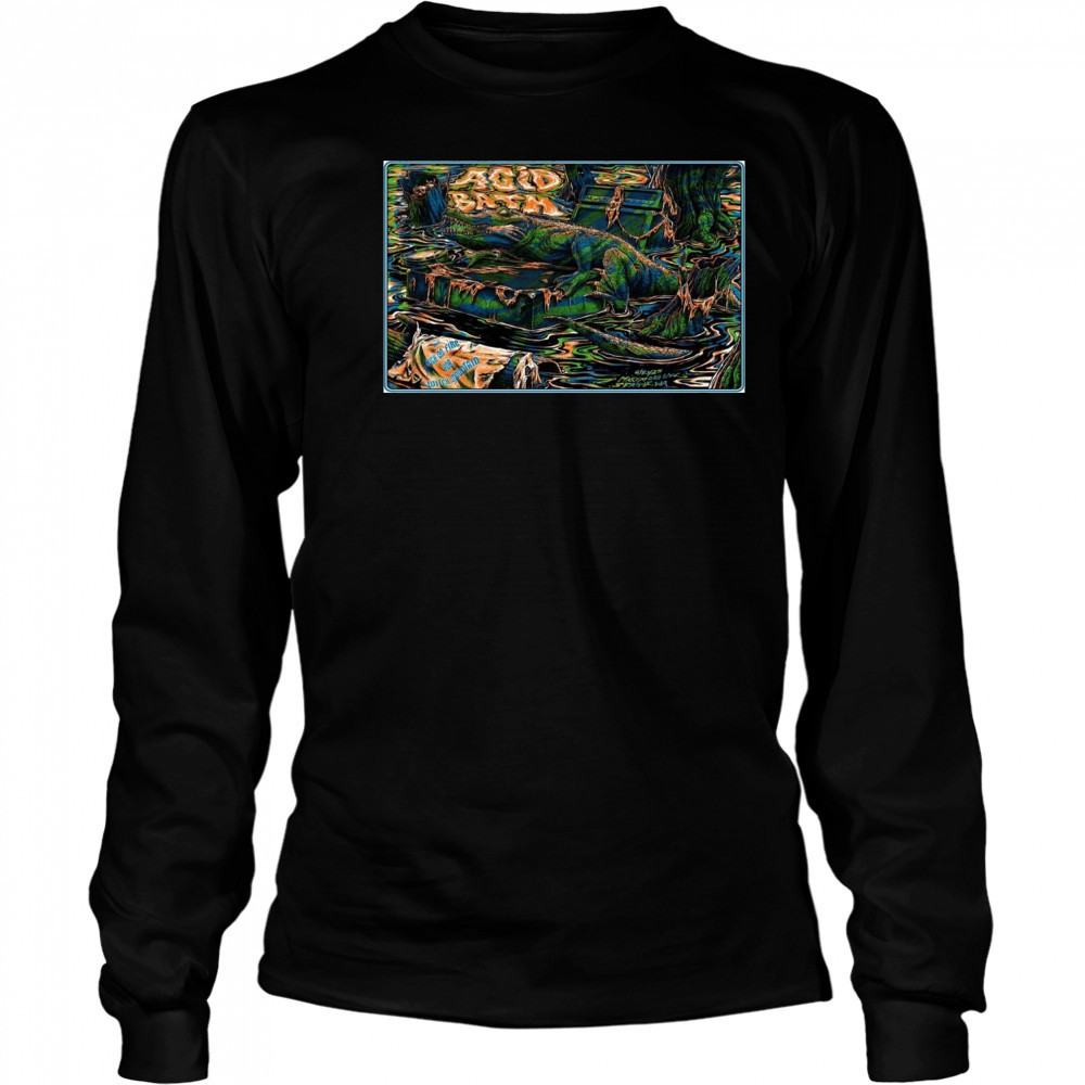 Mary Moody Live Seattle WA Acid Bath June 21 2025 Poster T-Shirt Long Sleeved