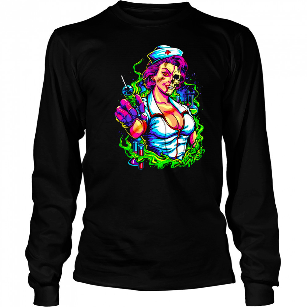 Midnight Nurse Second Dose shirt Long Sleeved