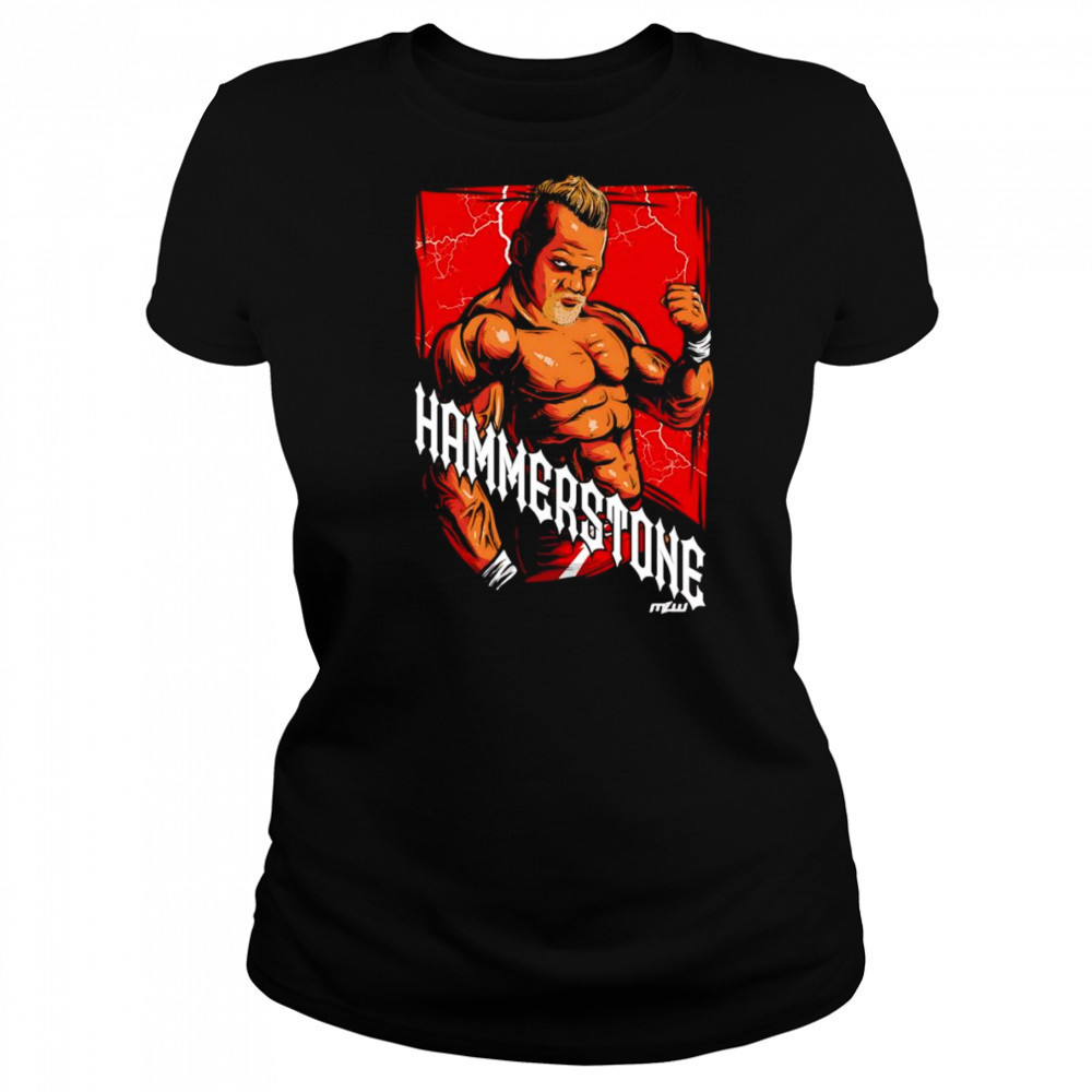MLW Hammerstone flexing shirt Women's T-shirt