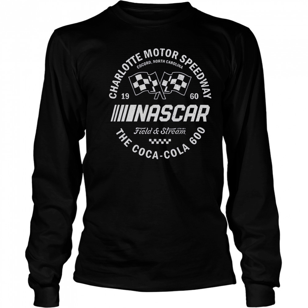 Nascar Field And Stream Charlotte Coca-Cola 600 T-Shirt Long Sleeved